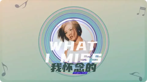 Full Chinese Music Song What I Miss Song Lyrics For Wo Huai Nian De in Chinese with Pinyin
